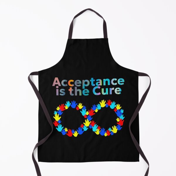 Item preview, Acceptance is the Cure - Serene Sea with "Hands on the Spectrum" designed and sold by 3DAF.