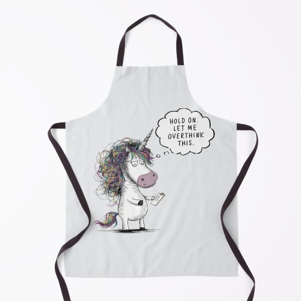 Item preview, Overthinking Unicorn designed and sold by RedTamah.