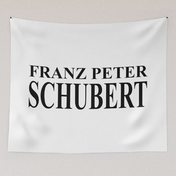 Item preview, Franz Peter Schubert - TNR - Black - RB designed and sold by GrandArtists.