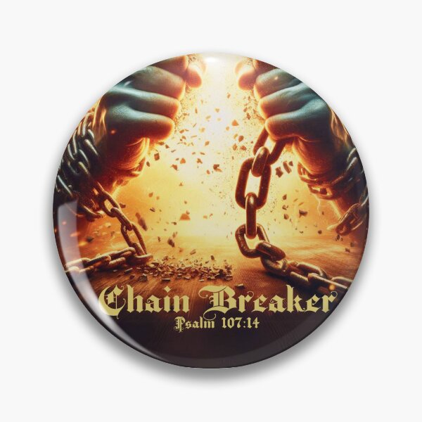 Item preview, Divine Liberation: God is the Chain Breaker - Psalm 107:14 designed and sold by jglobal360.