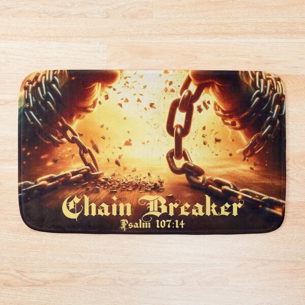 Item preview, Divine Liberation: God is the Chain Breaker - Psalm 107:14 designed and sold by jglobal360.