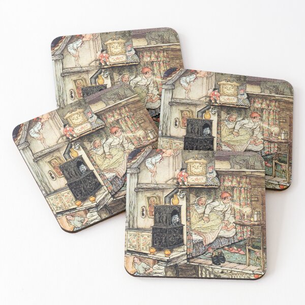 Item preview, The Goblin and the Provision Dealer - Arthur Rackham designed and sold by forgottenbeauty.