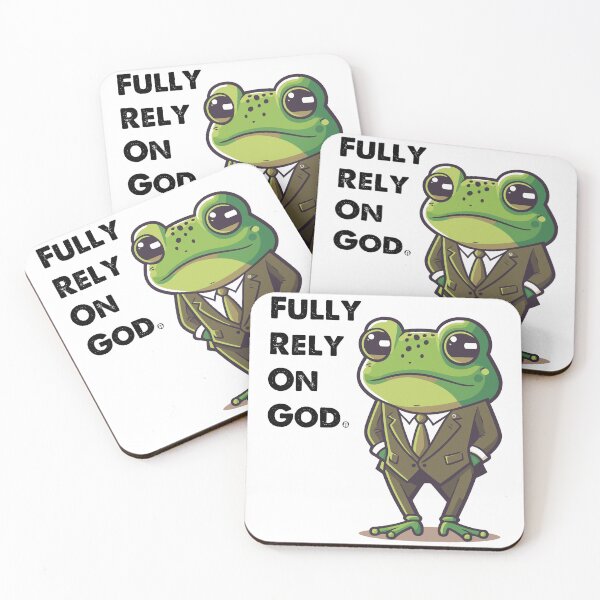 Item preview, FROG - Fully Rely On God designed and sold by AnonApparel.
