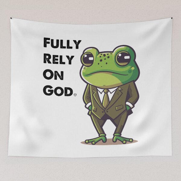 Item preview, FROG - Fully Rely On God designed and sold by AnonApparel.