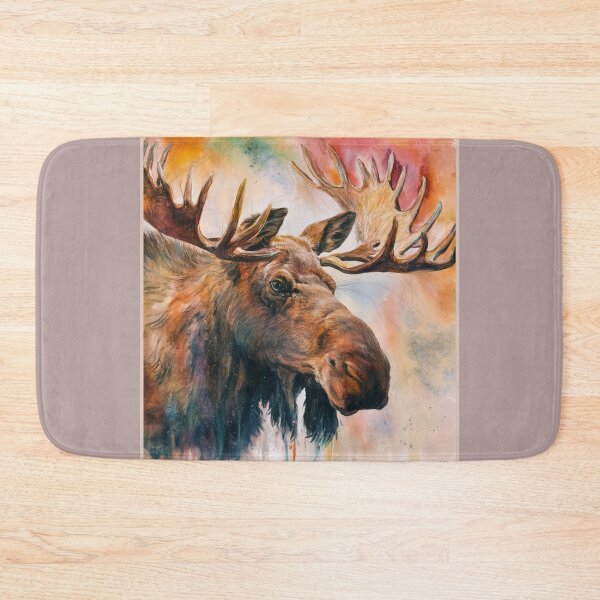 Item preview, Watercolor Moose designed and sold by RWCarpenter.