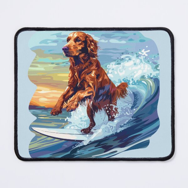 Item preview, Surfing Irish Setter designed and sold by VelvetRoom.