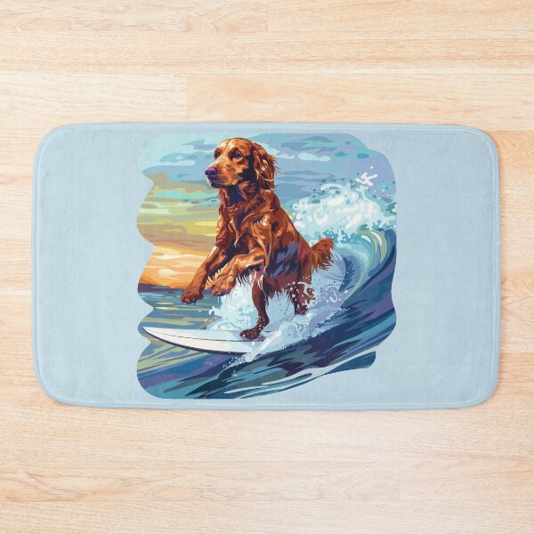 Item preview, Surfing Irish Setter designed and sold by VelvetRoom.