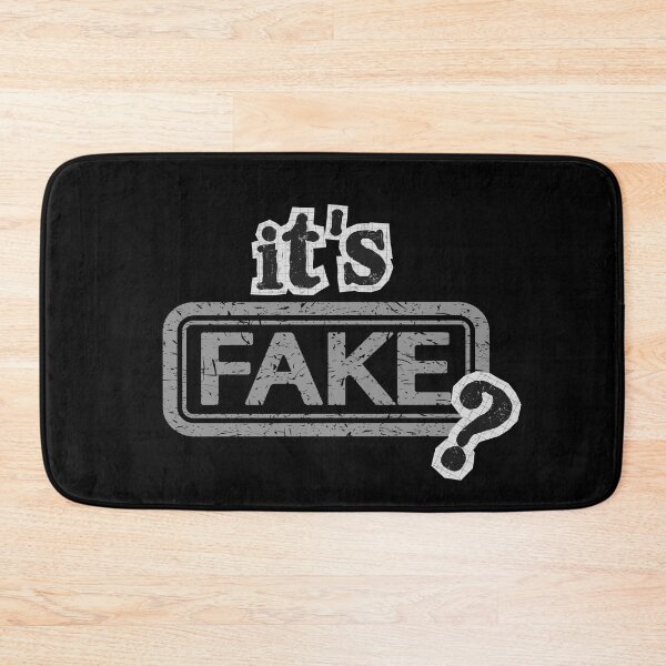 Item preview, Camiseta divertida sarcástica con texto en inglés y estampado  "It’s Fake?”. designed and sold by SamanthaCreate.