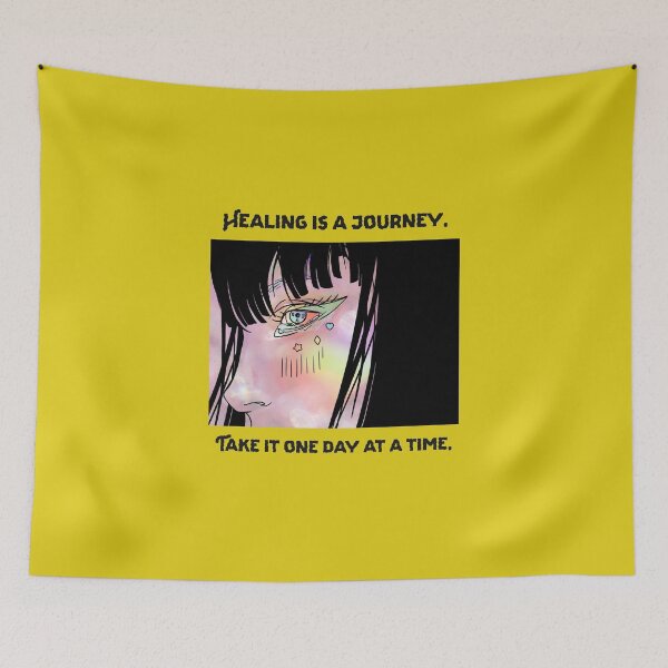 Item preview, Healing is a journey. #MentalHealth #SelfLove #BreakTheStigma designed and sold by Anna Halasek.
