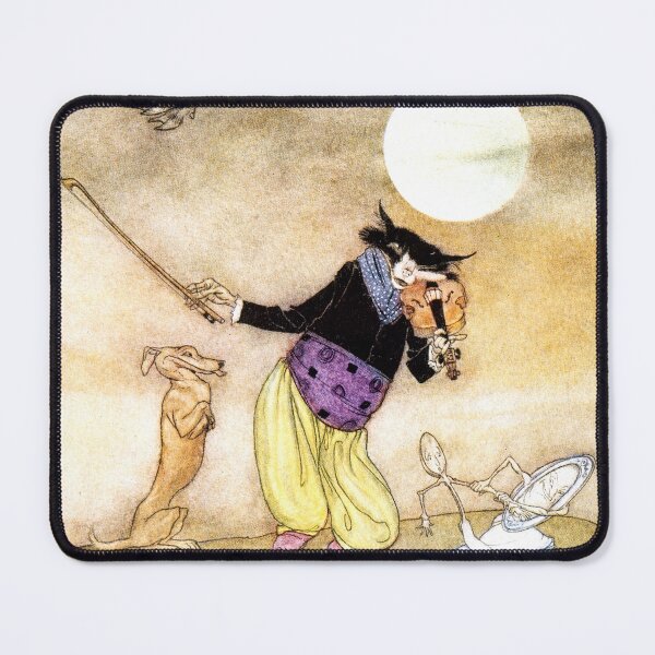 Item preview, The Cat and the Fiddle - Arthur Rackham designed and sold by forgottenbeauty.