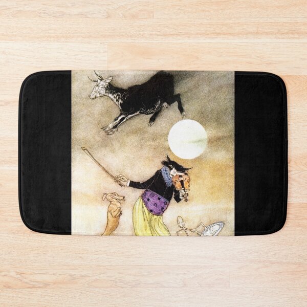 Item preview, The Cat and the Fiddle - Arthur Rackham designed and sold by forgottenbeauty.