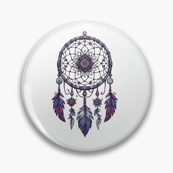Item preview, purple dream catcher designed and sold by Cosas de Datherna.