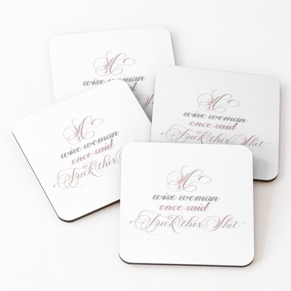Item preview, A wise woman once said designed and sold by Sassmouthpress.