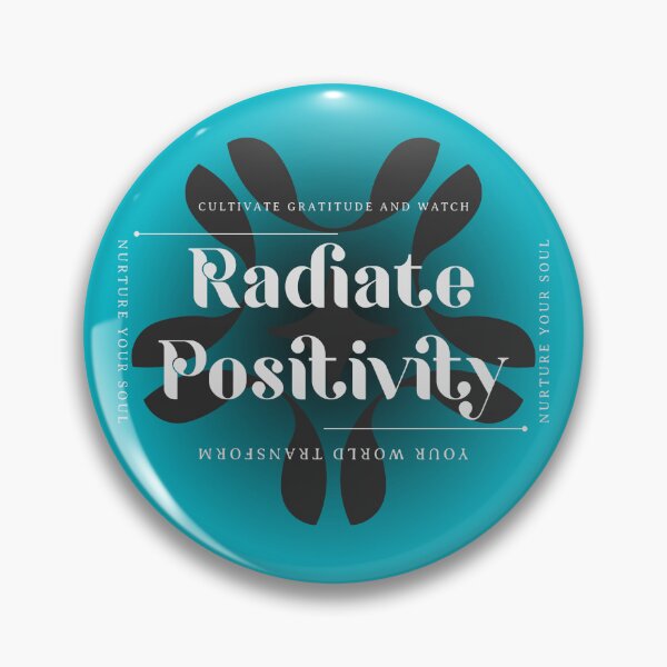 Item preview, Radiate Positivity - cultivate gratitude - and watch your world transform designed and sold by LidaRayArt.