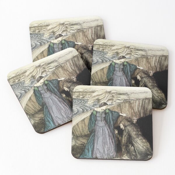 Item preview, Merlin and Vivien - Arthur Rackham  designed and sold by forgottenbeauty.