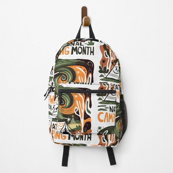 Item preview, Camping in the Mountains National Camping Month designed and sold by HG-Creation-Design.