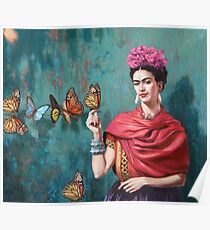 malen Schmetterling Kunst Poster
