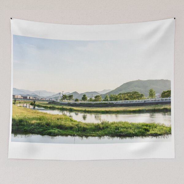 Item preview, Murasaki River in Kitakyushu, Fukuoka, Japan designed and sold by lukesphotostore.