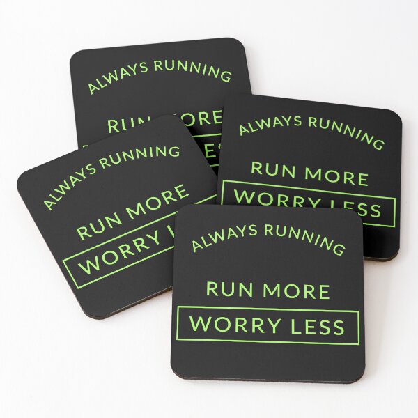 Item preview, Run More - Worry Less designed and sold by LidaRayArt.