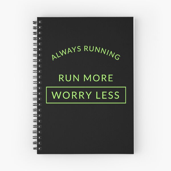 Item preview, Run More - Worry Less designed and sold by LidaRayArt.