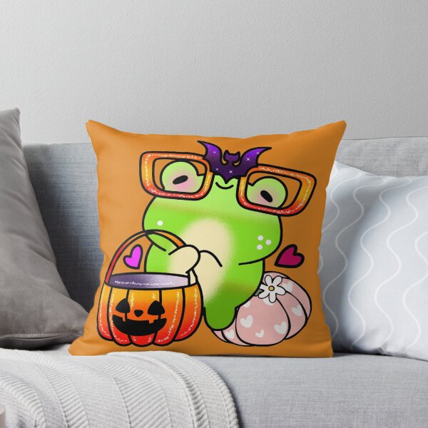 Item preview, Kawaii cute halloween frog designed and sold by Quacktails.