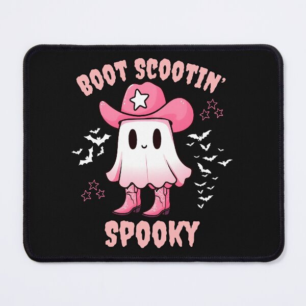 Item preview, Funny Spooky Boot Scootin' Ghost designed and sold by AlienOccupation.