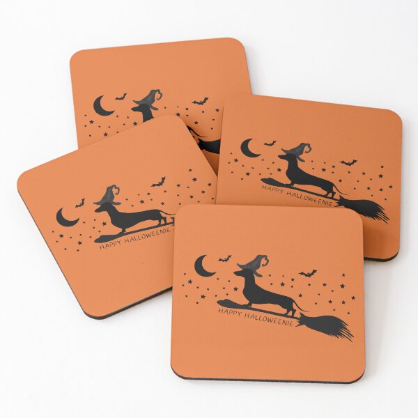 Item preview, Happy Halloweenie Witch Dachshund designed and sold by cklarer.