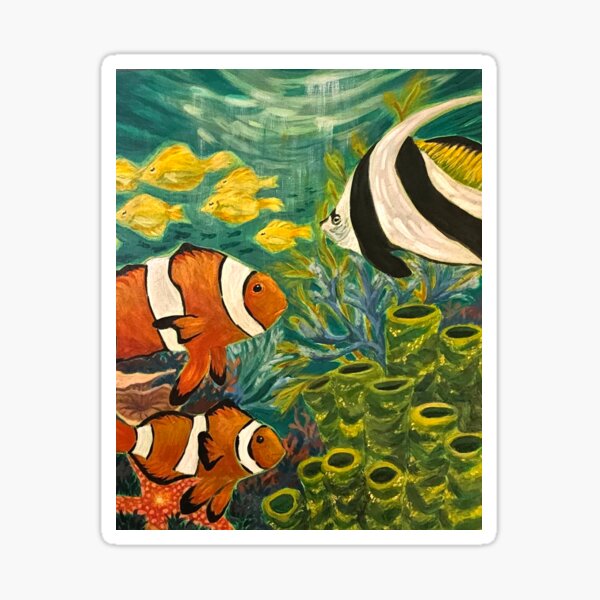 Item preview, Tropical Ocean Scene designed and sold by Rachel DeBat.