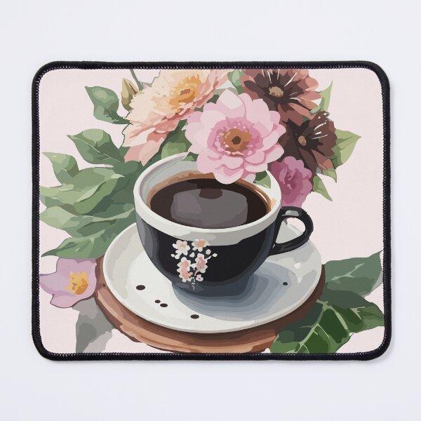Item preview, Coffee and flowers, designed and sold by Sch1Stickers.