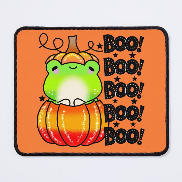 Item preview, Boo happy cute halloween frog designed and sold by Quacktails.