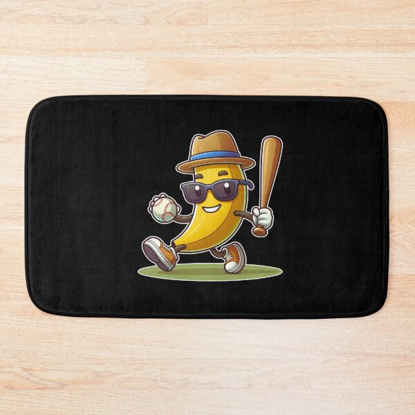 Item preview, Playful Banana Baseball designed and sold by PantatKiller.