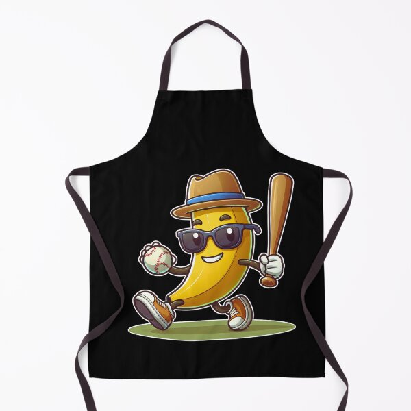 Item preview, Playful Banana Baseball designed and sold by PantatKiller.