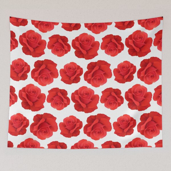 Item preview, Red Roses (White) designed and sold by kirbeekatz.