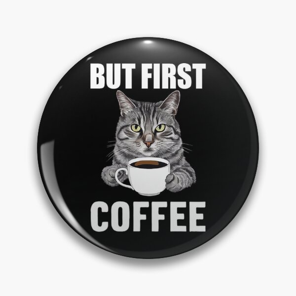 Item preview, Cat and Coffee designed and sold by likbatonboot.