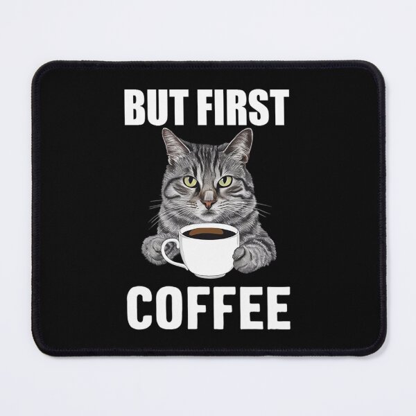 Item preview, Cat and Coffee designed and sold by likbatonboot.