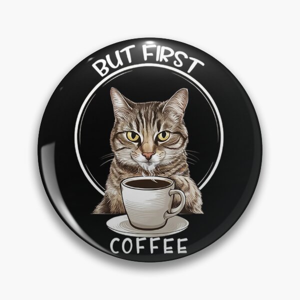 Item preview, Cat and Coffee designed and sold by likbatonboot.