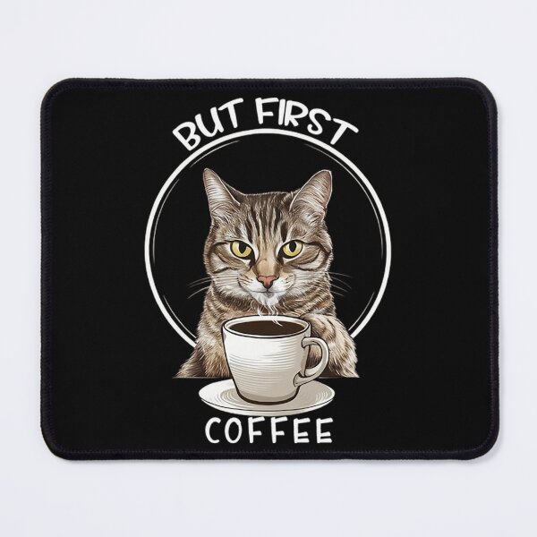Item preview, Cat and Coffee designed and sold by likbatonboot.