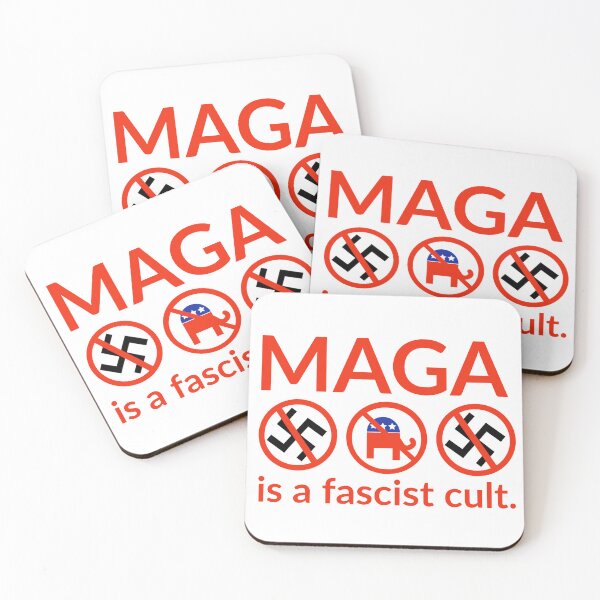 Item preview, MAGA is a fascist cult  designed and sold by Rachel the Artist .