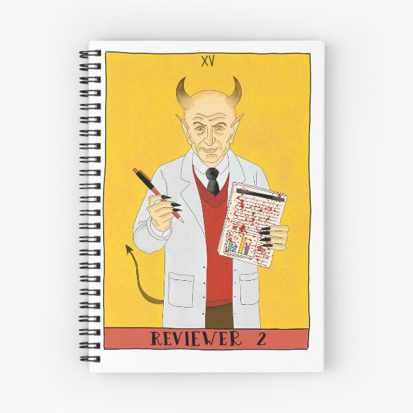 Item preview, Reviewer 2 parody tarot cards designed and sold by fogoosherie.