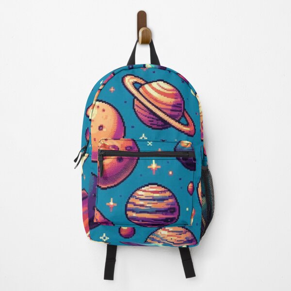 Item preview, Pixelart v4 style planets pattern designed and sold by MemeMelodies.