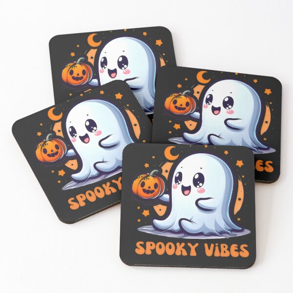 Item preview, spooky vibes ghost designed and sold by GogoGrove.