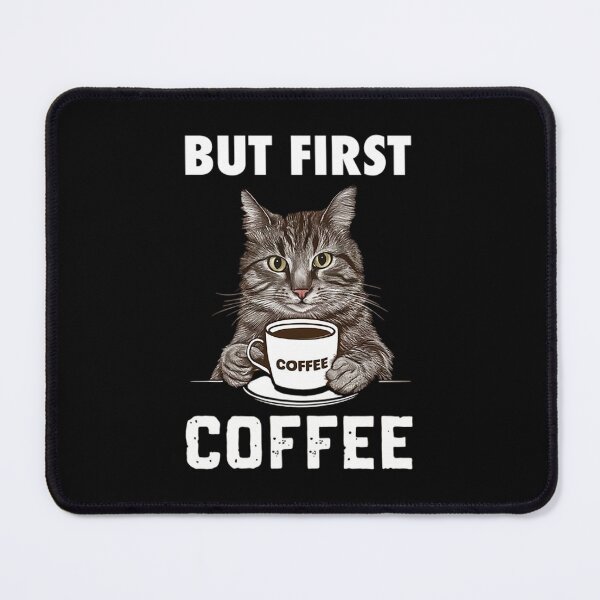 Item preview, Cat and Coffee designed and sold by likbatonboot.