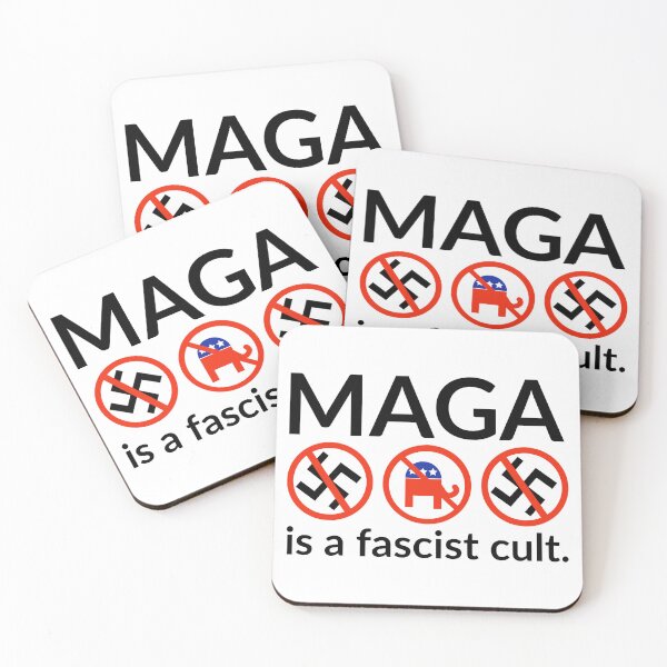 Item preview, MAGA is a fascist cult  designed and sold by Rachel the Artist .