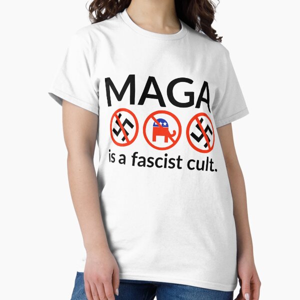 Item preview, MAGA is a fascist cult  designed and sold by Rachel the Artist .