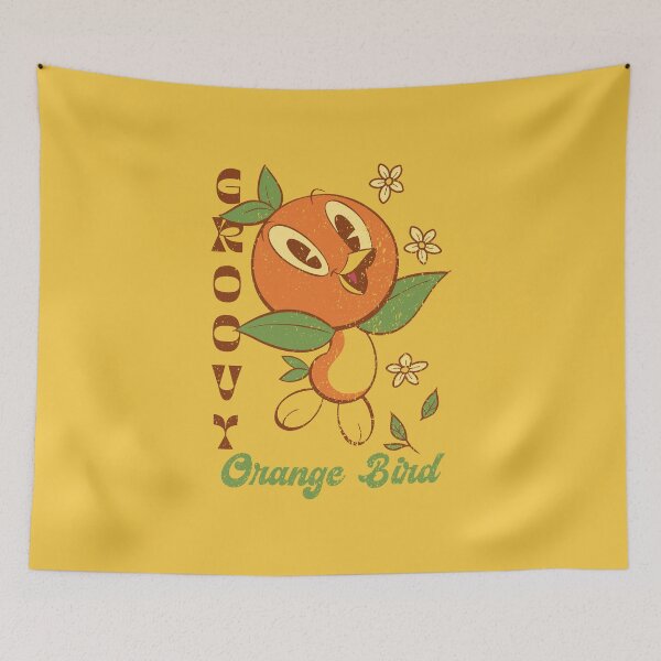 Item preview, Retro Orange Bird designed and sold by Dhoffman9795.