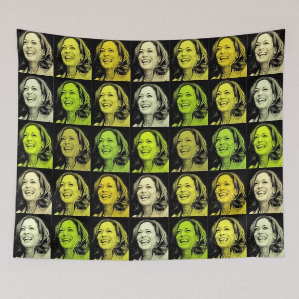 Item preview, Kamala - Joyous Pop Art - kamala is brat edition designed and sold by Thelittlelord.