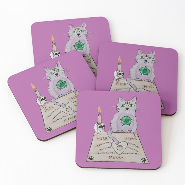 Item preview, Ouija Kitty designed and sold by The Morbid Hippie .