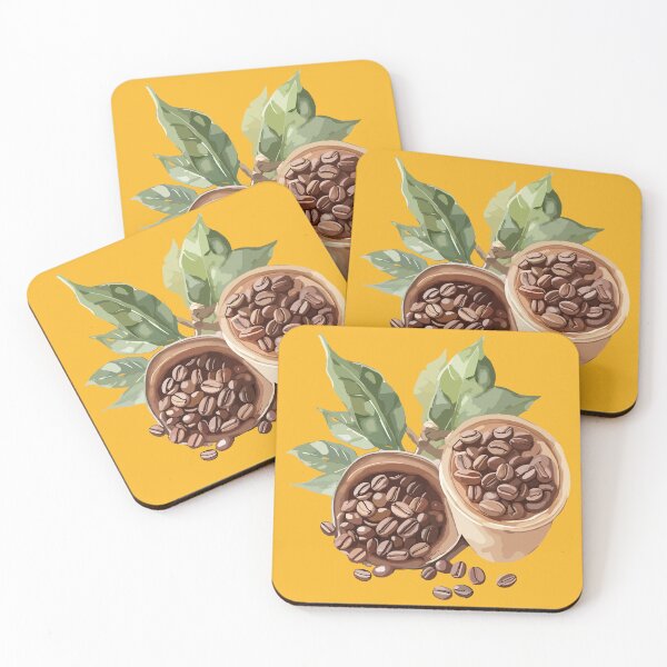 Item preview, Coffee beans designed and sold by Sch1Stickers.