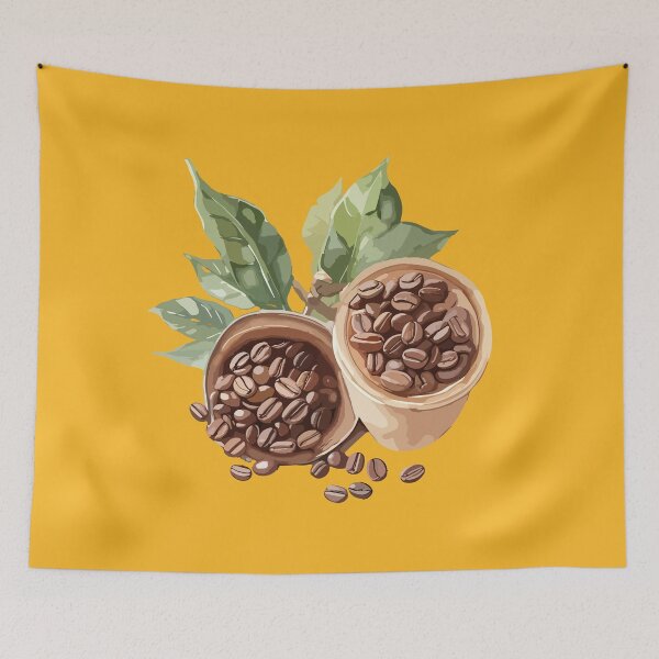 Item preview, Coffee beans designed and sold by Sch1Stickers.