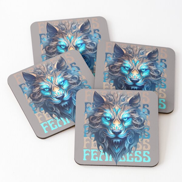 Item preview, Fearless Lion Embodies Strength, Courage, and Confidence designed and sold by Twist & Print.
